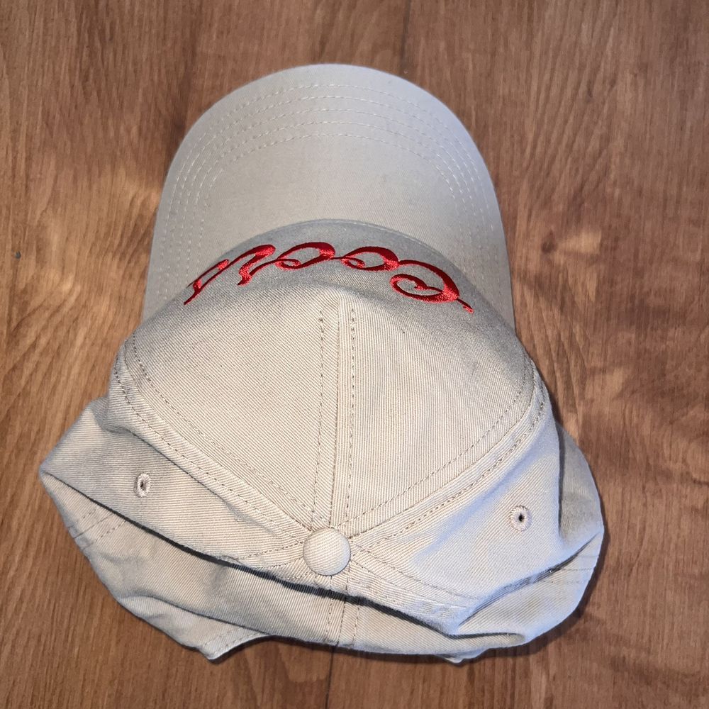 Coors Beer Hat American Needle Khaki Red‎ Script Logo Snapback Tan Golf Cap NWOT - Picture 9 of 10